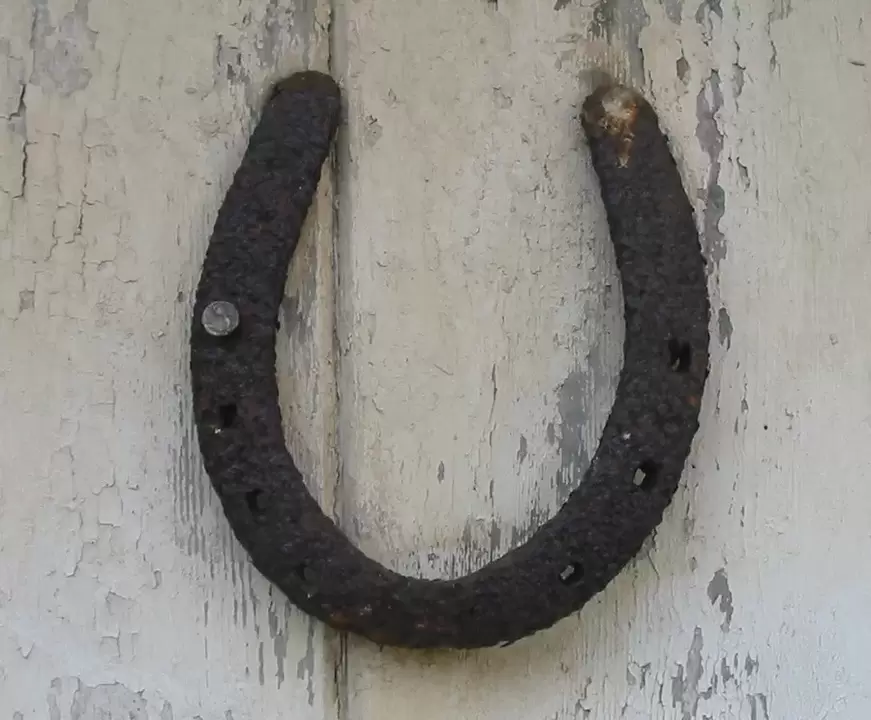 Vill Gléck Amulett - Houfeisen